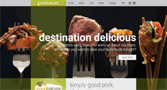 Desktop Screenshot of goodnaturepork.com